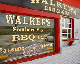 Dinner at Walkers BBQ