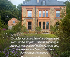 Dinner at Abbeyleix Co Laois