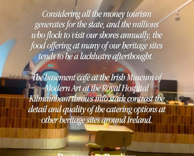 Dinner at IMMA - Irish Museum of Modern Art