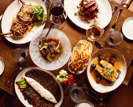Dinner at Exilio Latin Flair