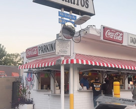 Dinner at Los Angeles, California