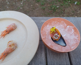 Dinner at Le Coquillage - Château Richeux