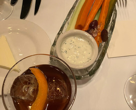 Dinner at Keens Steakhouse