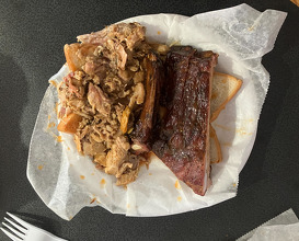 Dinner at Archibald's Original BBQ Northport Al.