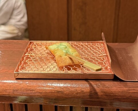 Dinner at Kushi Katsu A-bon (串かつ あーぼん)