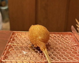 Dinner at Kushi Katsu A-bon (串かつ あーぼん)