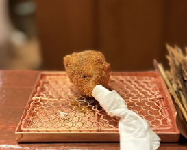 Dinner at Kushi Katsu A-bon (串かつ あーぼん)