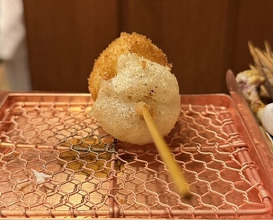 Dinner at Kushi Katsu A-bon (串かつ あーぼん)
