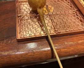 Dinner at Kushi Katsu A-bon (串かつ あーぼん)