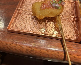 Dinner at Kushi Katsu A-bon (串かつ あーぼん)