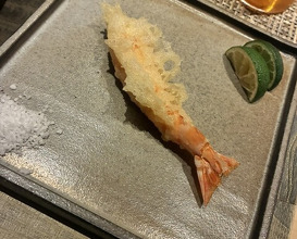 Dinner at Tempura Araki(Sapporo)