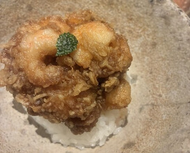 Dinner at Tempura Araki(Sapporo)