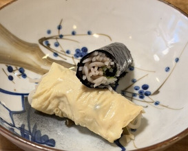 Dinner at Akama Chaya Asago (赤間茶屋 あ三五)