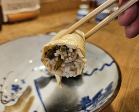 Dinner at Akama Chaya Asago (赤間茶屋 あ三五)