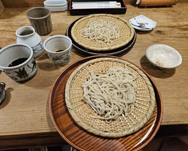 Dinner at Akama Chaya Asago (赤間茶屋 あ三五)