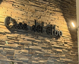 Dinner at casa del cibo (カーサ・デル・チーボ)