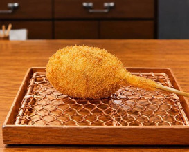 Dinner at kushikatsu daibon (串かつ だいぼん)
