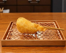 Dinner at kushikatsu daibon (串かつ だいぼん)