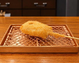 Dinner at kushikatsu daibon (串かつ だいぼん)