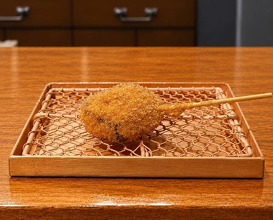Dinner at kushikatsu daibon (串かつ だいぼん)