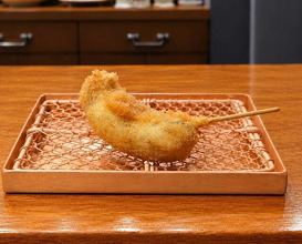 Dinner at kushikatsu daibon (串かつ だいぼん)