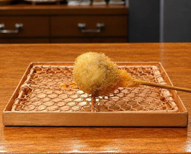 Dinner at kushikatsu daibon (串かつ だいぼん)