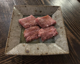 Dinner at Shinya Yakiniku Daichan (深夜焼肉 だいちゃん)