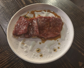 Dinner at Shinya Yakiniku Daichan (深夜焼肉 だいちゃん)