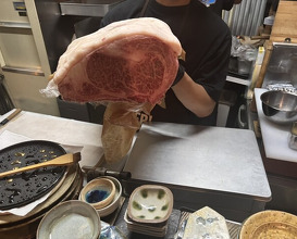 Dinner at Shinya Yakiniku Daichan (深夜焼肉 だいちゃん)