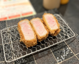 Dinner at Tonkatsu Fujii (とんかつ ふじ井)