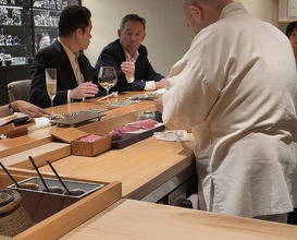Dinner at Sushi Fujinaga (鮓 ふじなが)