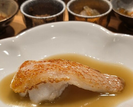 Dinner at Sushi Fujinaga (鮓 ふじなが)