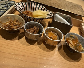 Dinner at Sushi Fujinaga (鮓 ふじなが)