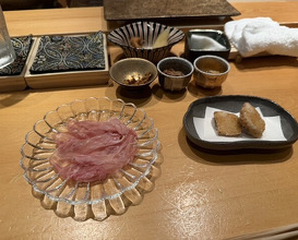 Dinner at Sushi Fujinaga (鮓 ふじなが)
