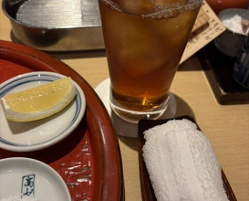 Dinner at Tempura Fukamachi (てんぷら 深町)