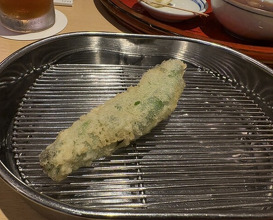 Dinner at Tempura Fukamachi (てんぷら 深町)