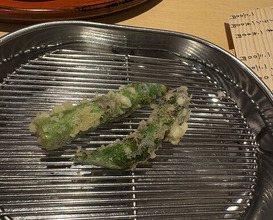 Dinner at Tempura Fukamachi (てんぷら 深町)