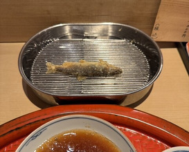 Dinner at Tempura Fukamachi (てんぷら 深町)
