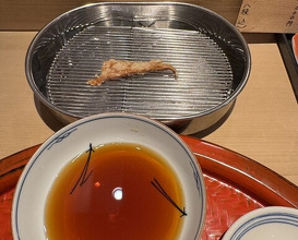 Dinner at Tempura Fukamachi (てんぷら 深町)