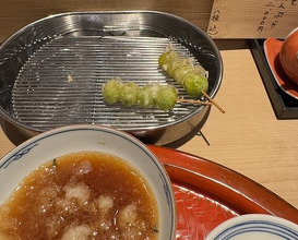 Dinner at Tempura Fukamachi (てんぷら 深町)