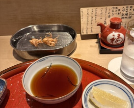 Dinner at Tempura Fukamachi (てんぷら 深町)
