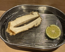 Dinner at Tempura Fukamachi (てんぷら 深町)