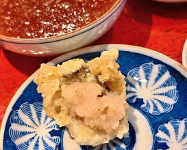 Dinner at Tempura Fukamachi (てんぷら 深町)