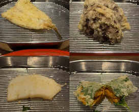 Dinner at Tempura Fukamachi (てんぷら 深町)