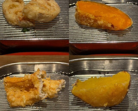 Dinner at Tempura Fukamachi (てんぷら 深町)