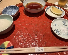 Dinner at Tempura Fukamachi (てんぷら 深町)