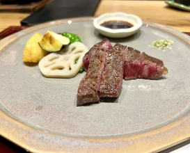 Dinner at Niku Ryori Fukunaga (肉料理ふくなが)