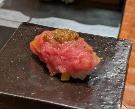 Dinner at HATSUNEZUSHI (初音鮨)