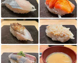 Dinner at HATSUNEZUSHI (初音鮨)