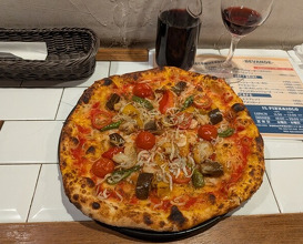 Dinner at IL PIZZAIOLO (イル・ピッツァイオーロ)